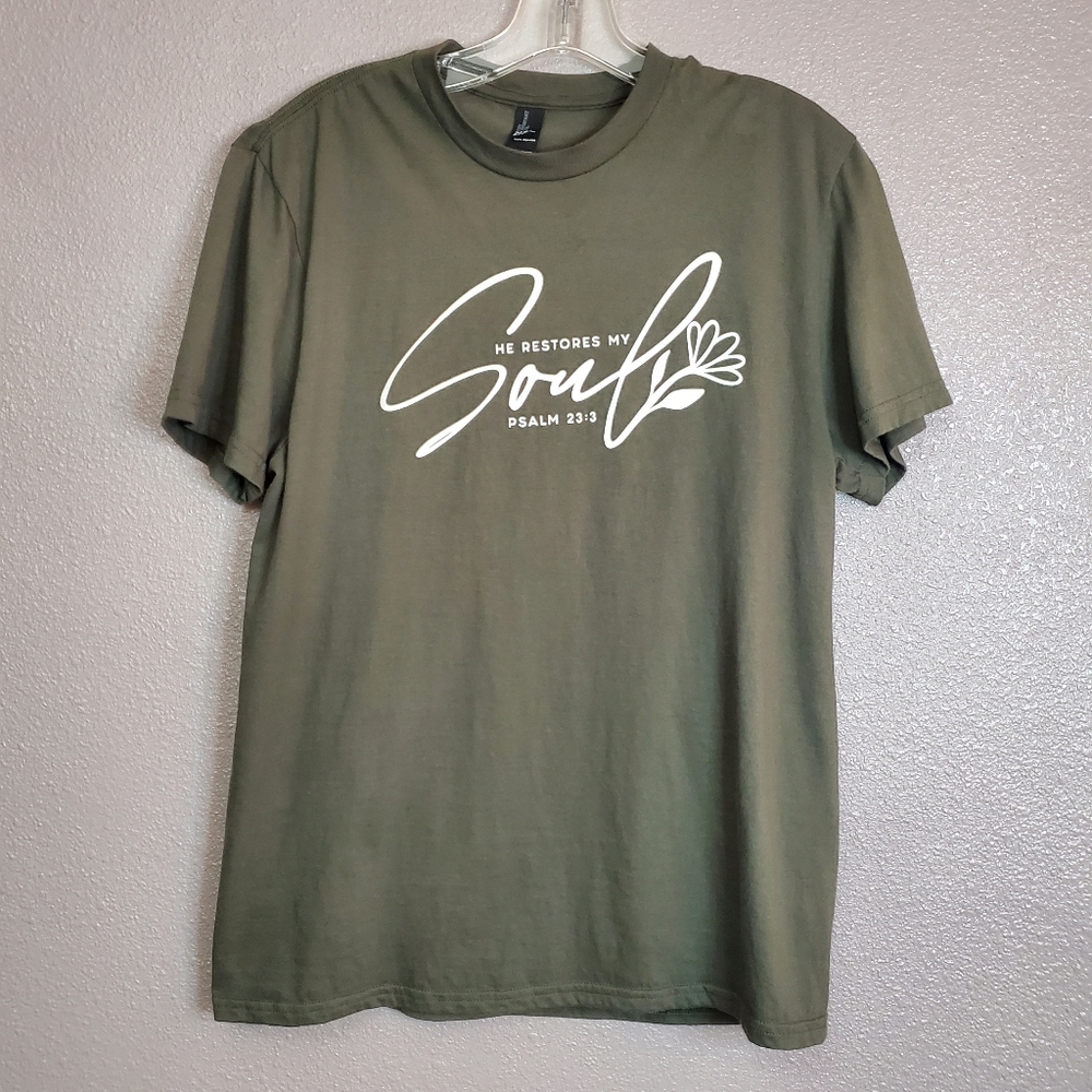 Bible Verse Tee Women Size Medium